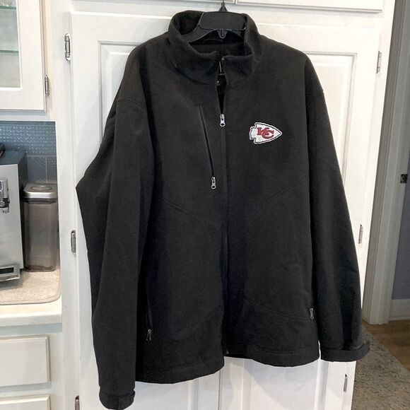 Kansas City Chiefs G-III By Carl Banks Black Waterproof all weather jacket XXL - Picture 1 of 8